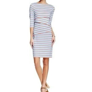 J. McLaughlin Nicola Catalina Cloth Striped Bangle Dress Sz Small